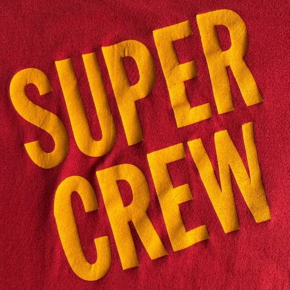 Vintage late 80s/90s McDonald's "Super Crew" Staff T-Shirt Unisex Size XS/S - Picture 4 of 10
